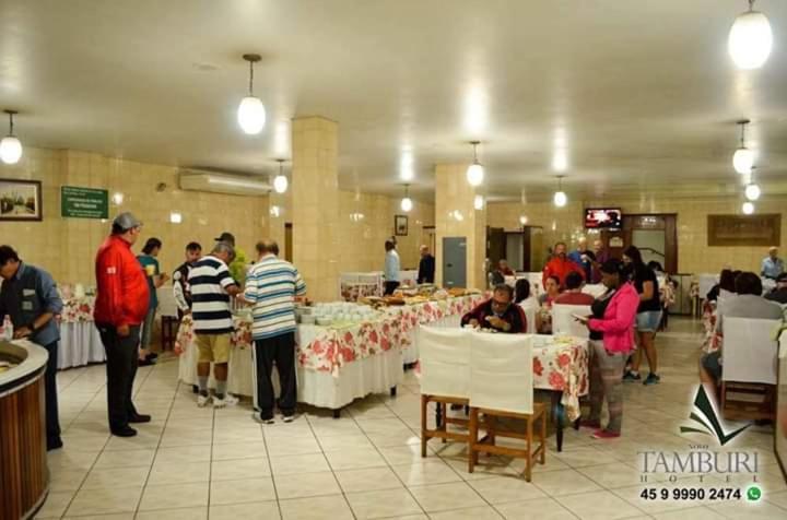 Hotel Novo Tamburi Santa Terezinha do Itaipu Esterno foto