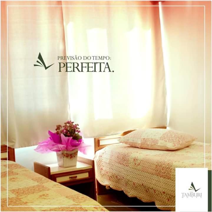 Hotel Novo Tamburi Santa Terezinha do Itaipu Esterno foto